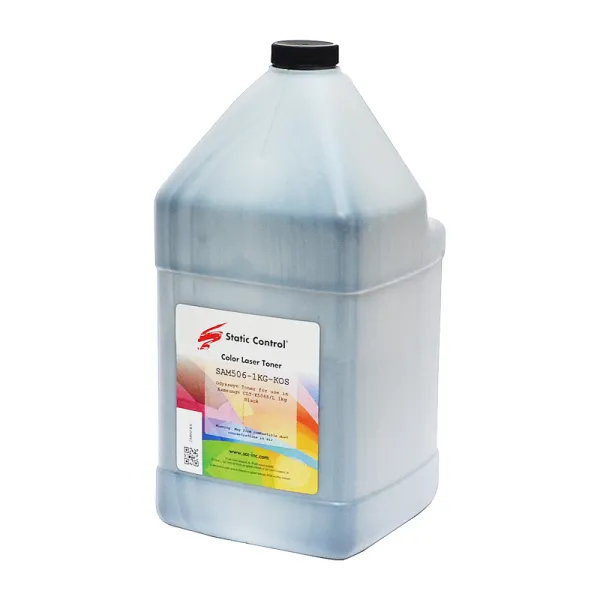 Тонер Samsung CLP-680 флакон, 1 кг, чорний SCC (SAM506-1KG-KOS)