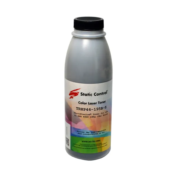 Тонер HP CLJ 4600 флакон, 195 г, чорний SCC (TRHP46-195B-K)