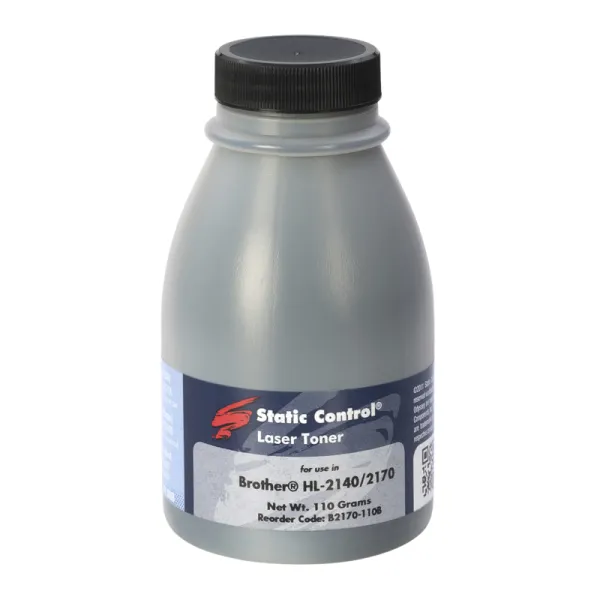 Тонер Brother HL-2170 флакон, 110 г SCC (B2170-110B)