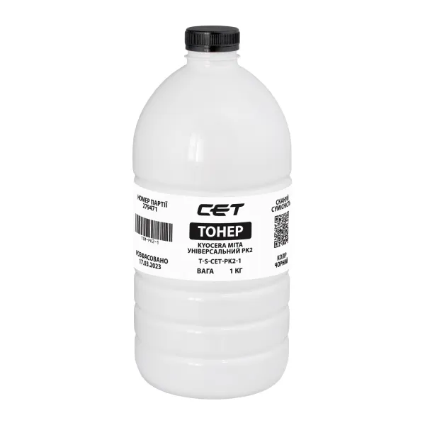 Тонер Kyocera Mita універсальний PK2 флакон, 1 кг CET (TSM-PK2-1)