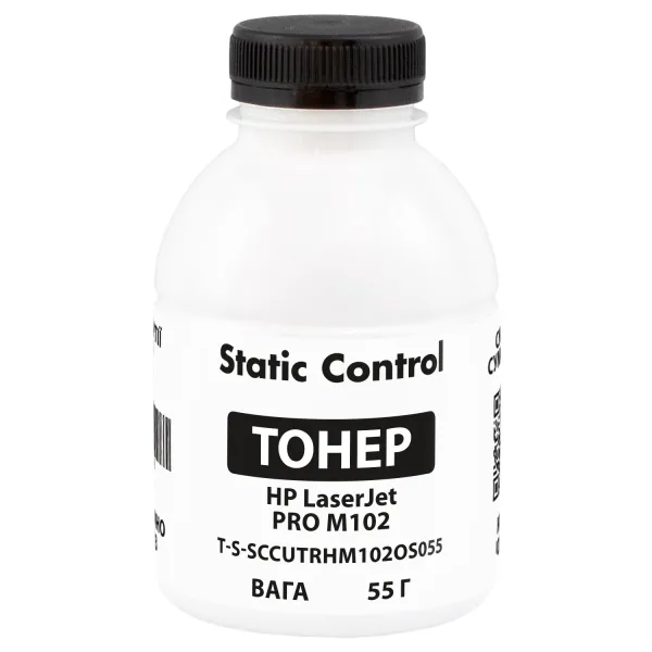 Тонер HP LaserJet Pro M102 флакон, 55 г SCC (TSM-TRHM102-OS-055)