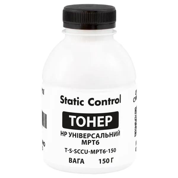 Тонер HP універсальний MPT6 флакон 150 г SCC (MPT6) (TSM-MPT6-150)