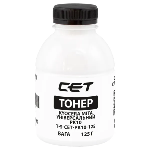 Тонер Kyocera Mita універсальний PK10 флакон, 125 г CET (TSM-PK10-125)