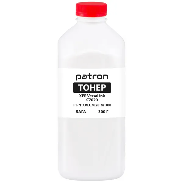 Тонер XER VersaLink C7020 флакон, 300 г, пурпуровий Patron (PN-XVLC7020-M-300)