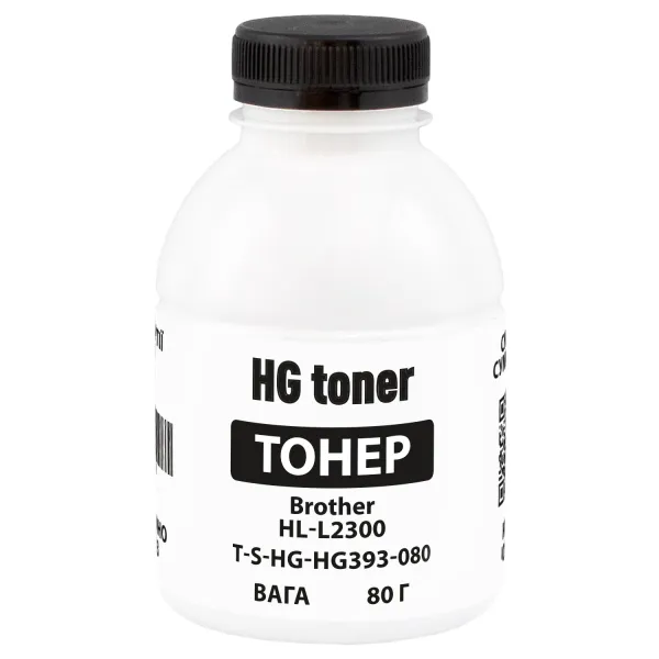 Тонер Brother HL-L2300 флакон, 80 г HG toner (TSM-HG393-080)