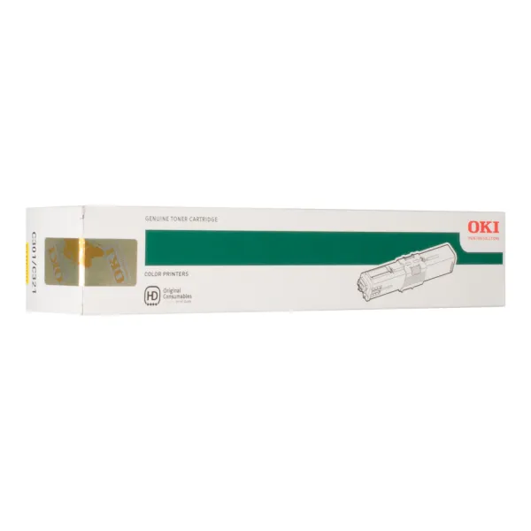 Тонер-картридж C301/C321 жовтий Oki (44973541/44973533)