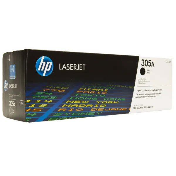 Картридж 305A чорний HP (CE410A) - Фото 2