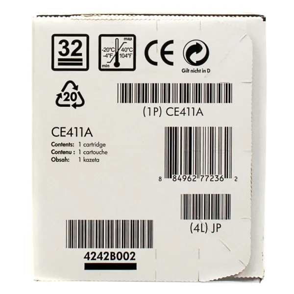 Картридж 305A блакитний HP (CE411A) - Фото 2