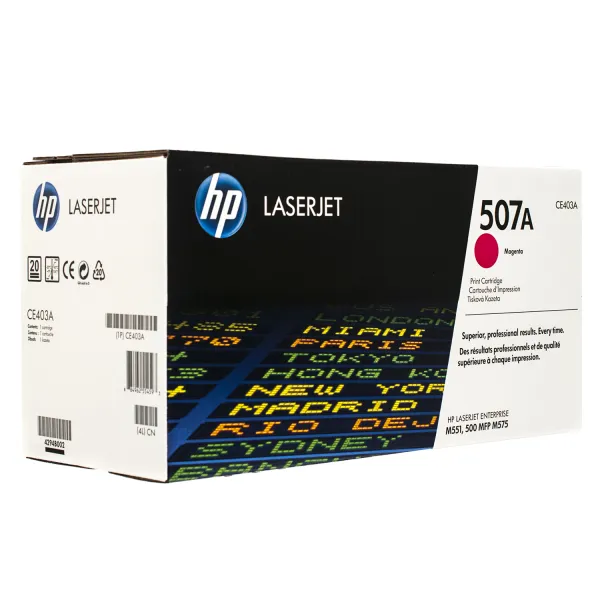 Картридж 507A пурпуровий HP (CE403A)