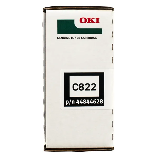Тонер-картридж C822 чорний Oki (44844628/44844616) - Фото 2