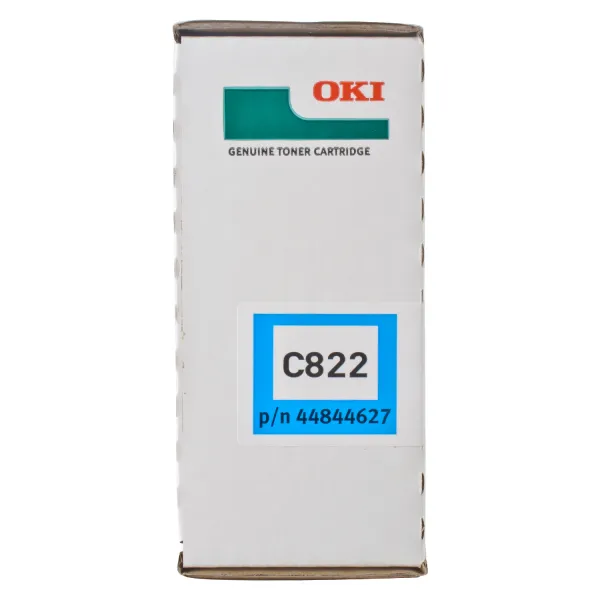 Тонер-картридж C822 блакитний Oki (44844627/44844615) - Фото 3