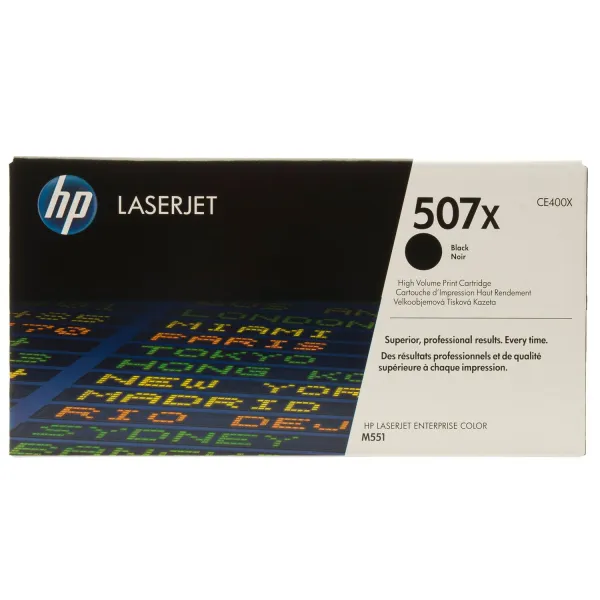 Картридж 507X чорний HP (CE400X)
