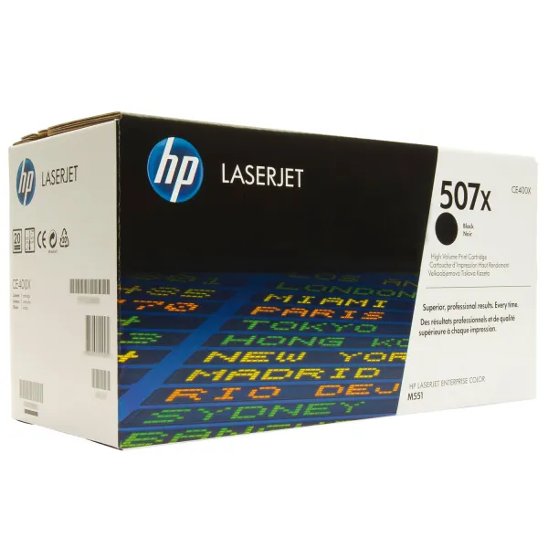 Картридж 507X чорний HP (CE400X) - Фото 2