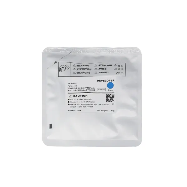 Девелопер Kyocera Ecosys P5021, 302R793060 DV-5230C 94г, блакитний CET (CET171034)