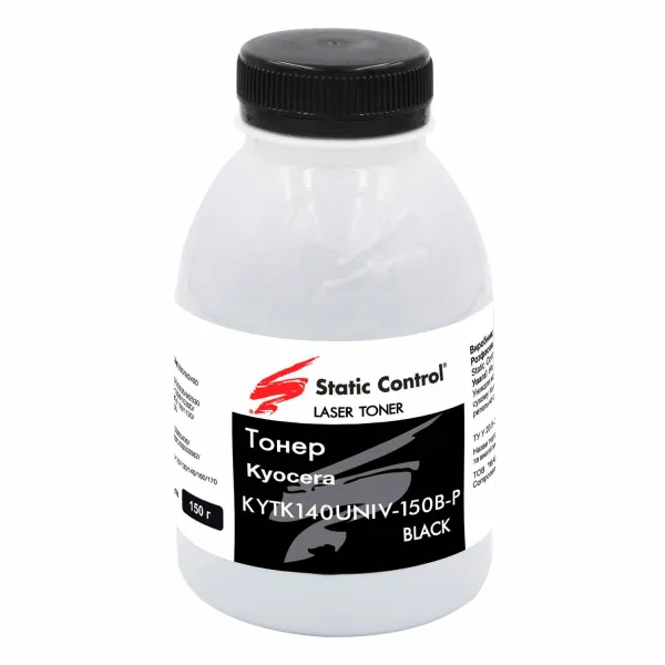Тонер Kyocera Mita TK-140 флакон, 150 г SCC (KYTK140UNIV-150B-P)