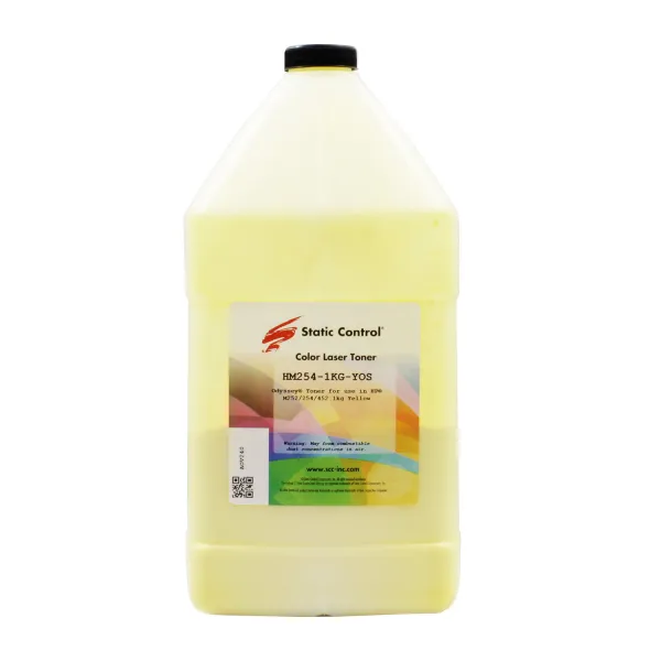 Тонер HP Color LaserJet Pro M252/M254/M452 жовтий, флакон 1 кг SCC (HM254-1KG-YOS)