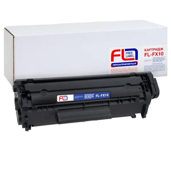Картридж совместимый Canon FX10 Free Label (FL-FX10)