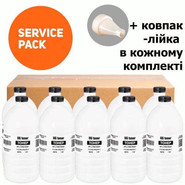 Тонер HP LaserJet M507 Service Pack, флакон 10x1 кг HG toner (TSM-HG270-10SP)