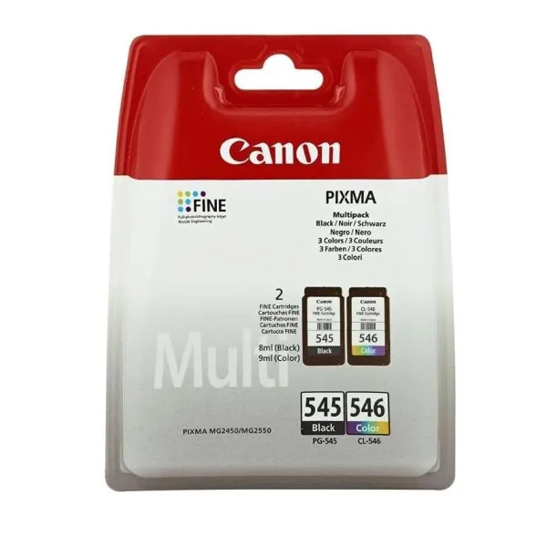 Комплект картриджів PG-545 чорний / CL-546 кольоровий Canon (8287B005)