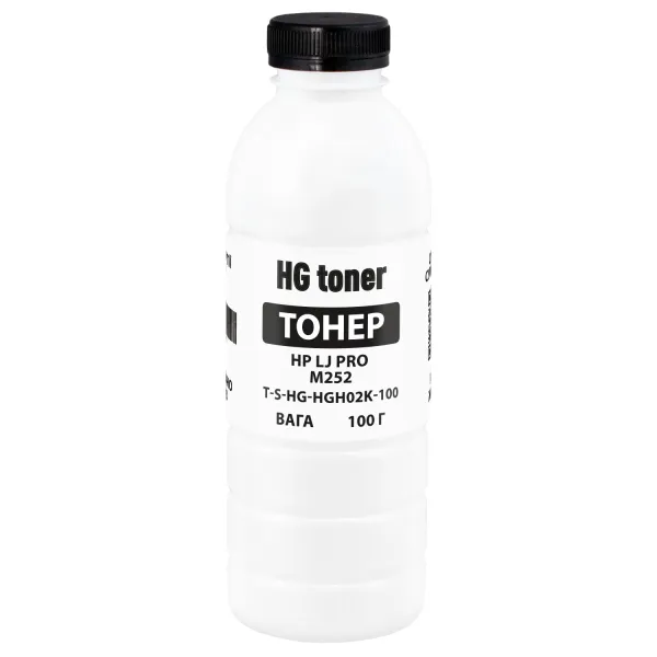 Тонер HP LJ Pro M252 флакон, 100 г, чорний HG toner (TSM-HGH02K-100)