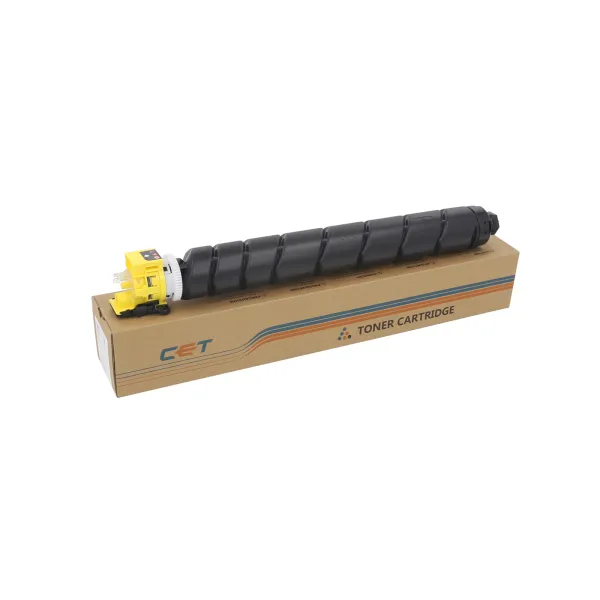 Тонер-картридж сумісний Kyocera TASKalfa 3554, TK-8375, 283г, 20К, жовтий, CET (CET141669)