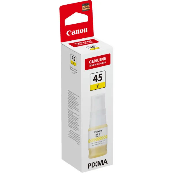 Чорнила Pixma GI-45 жовті, 70 мл Canon (6287C001) - Фото 2