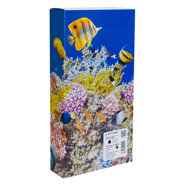 Картридж сумісний Canon PFI-710MBK (2353C001AA) 700 мл, матовий чорний Barva (IC-PFI710MBK)