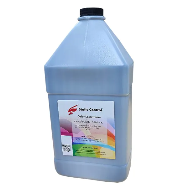 Тонер HP універсальний TRMPTCOL флакон, 1 кг, чорний SCC (TRMPTCOL-1KG-K)