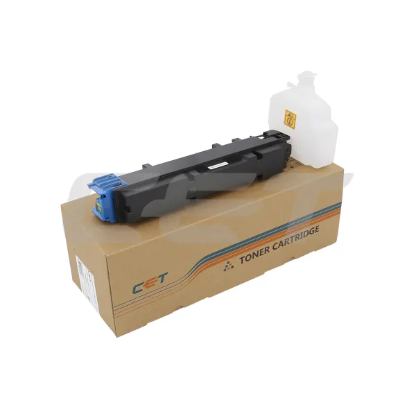 Тонер-картридж сумісний Kyocera ECOSYS PA3500, TK-5370C, 65г, 5K, блакитний CET (CET141888)