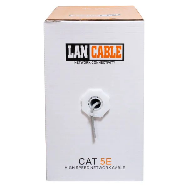 Кабель звита пара UTP CAT.5E 305 м, 4*2*0.5, біметал Patron (04001)