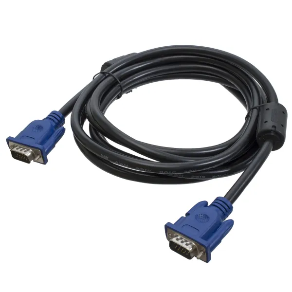 Кабель VGA-VGA 4,5 м, 2 феррита Patron (PN-VGA-VGA-50)