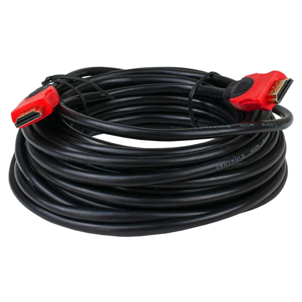 Кабель HDMI-HDMI v1.4 19 PIN, 10 м, Golden Plated Patron (PN-HDMI-GP-10)