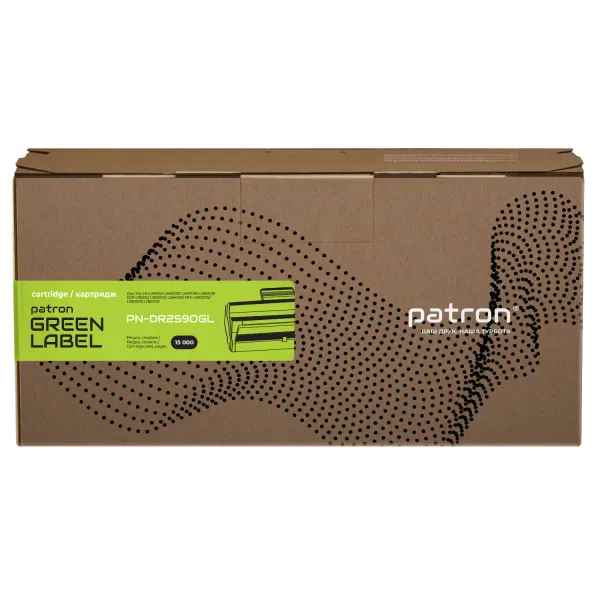 Драм-картридж совместимый Brother DR-2590 Green Label Patron (PN-DR2590GL)