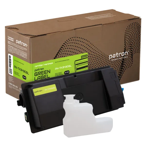 Тонер-картридж сумісний Kyocera Mita TK-3430 Green Label Patron (PN-TK3430GL)