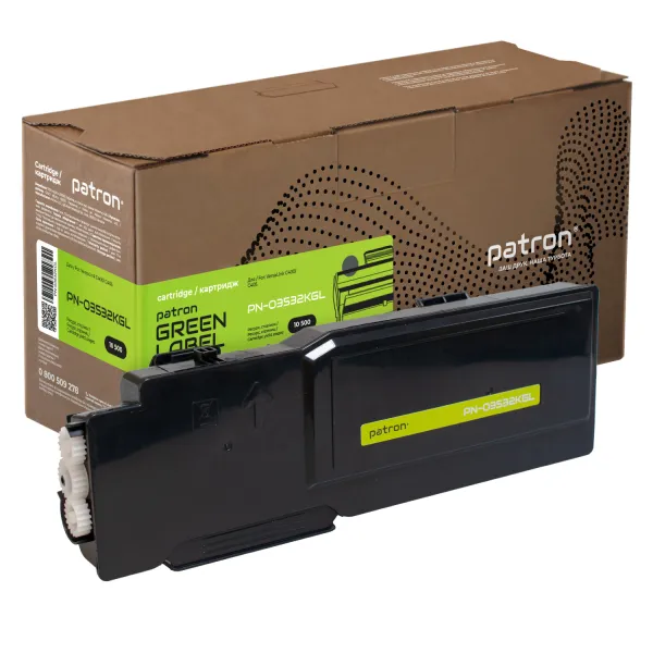 Тонер-картридж сумісний XER 106R03532 Green Label, чорний Patron (PN-03532KGL)