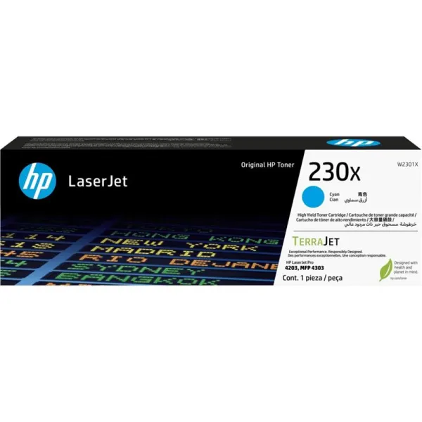 Картридж 230X голубой HP (W2301X)