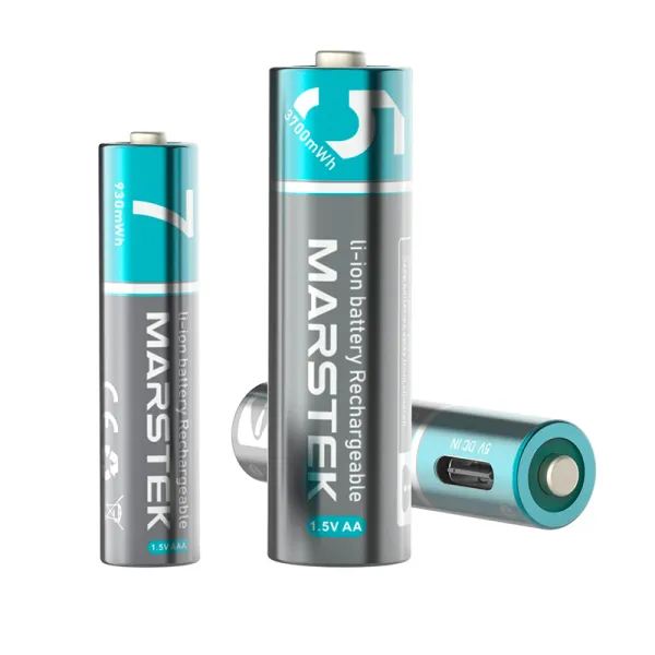 Аккумулятор AAA 930 мВтч, зарядный порт USB Type-C, 4 шт, Marstek (7018C) - Фото 7