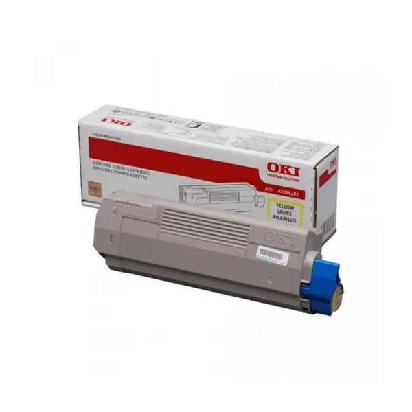 Тонер-картридж MC770/780 жовтий Oki (45396201)