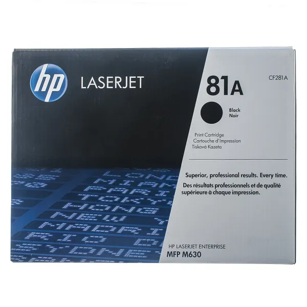 Картридж 81A чорний HP (CF281A) - Фото 5