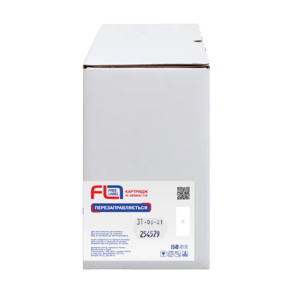 Картридж сумісний HP 05A (CE505A)/Canon 719 Free Label (FL-CE505A/719) - Фото 2
