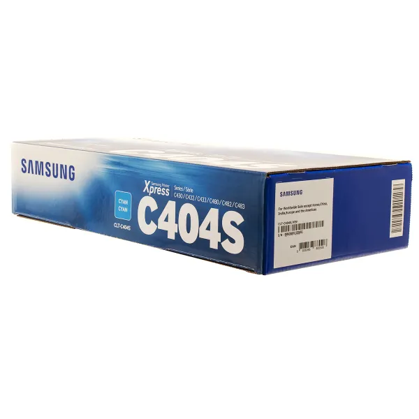 Тонер-картридж CLT-C404S голубой Samsung (ST974A) - Фото 3