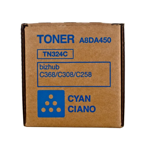 Тонер-картридж TN-324C блакитний Konica Minolta (A8DA450) - Фото 6